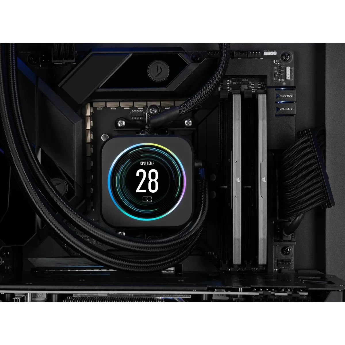 Corsair VENGEANCE 32 Gt (2 x 16 Gt) DDR5 5200 MHz, CL40 -muisti, harmaa (EXPO/XMP)