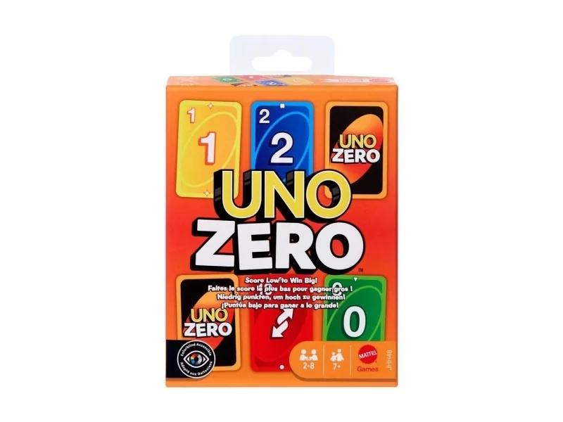 Games UNO Zero, Korttipeli, Eroon korteista -peli, 7 vuosi/vuosia