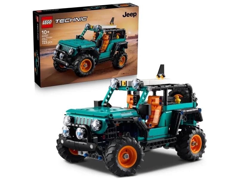 LEGO Technic 42227 Jeep Wrangler Rubicon ‑maasturi