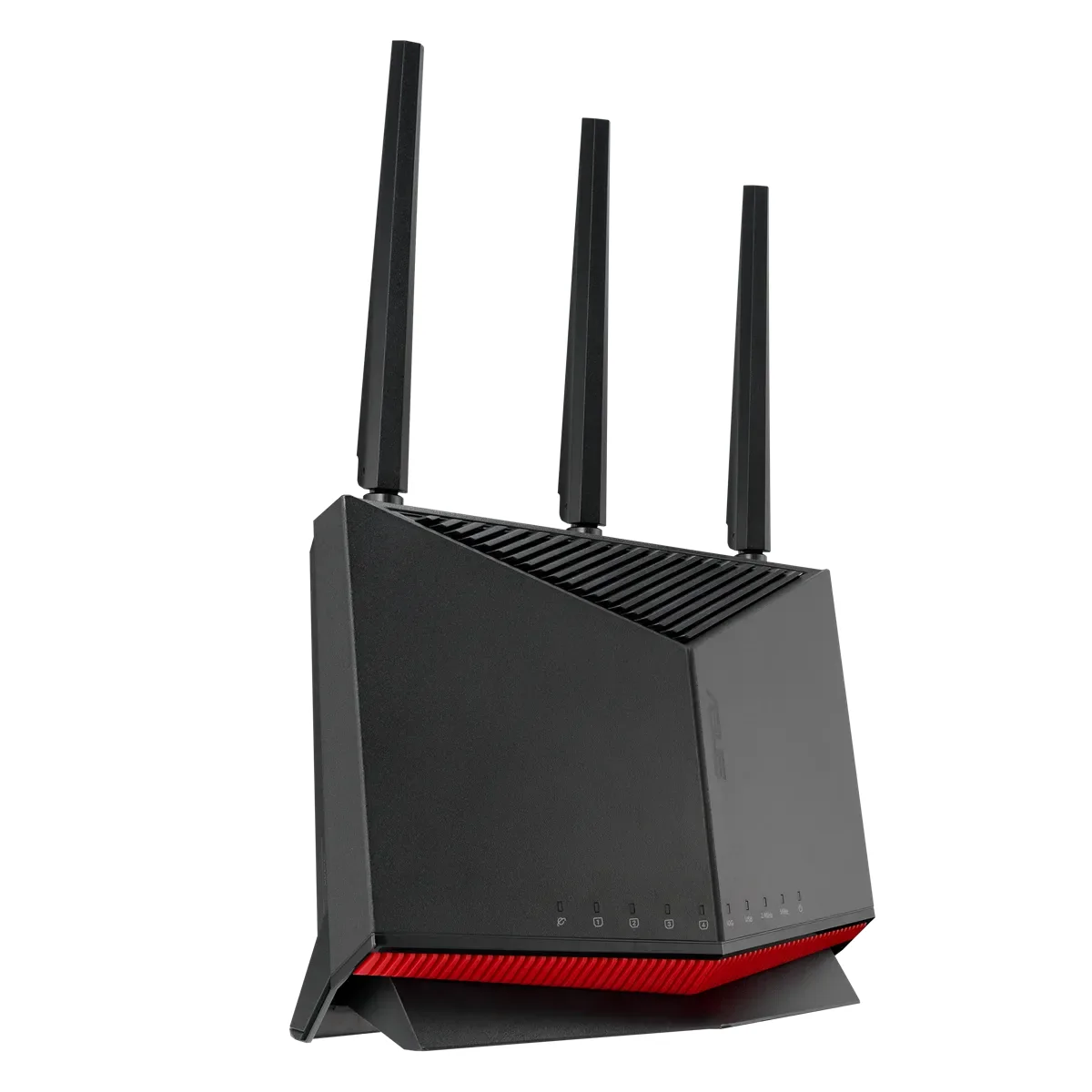 Asus RT-BE86U -reititin, Wi-Fi 7, Dual-band, 10G Ethernet -portilla, musta
