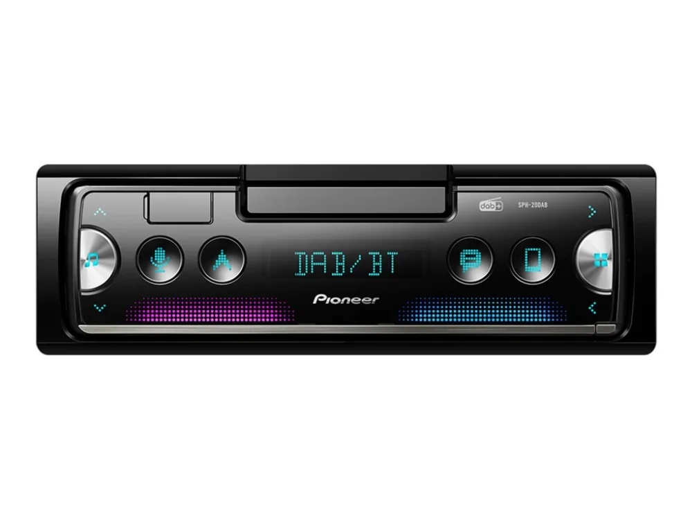 Pioneer SPH-20DAB Älypuhelinvastaanotin DAB/BT:llä varustettuna