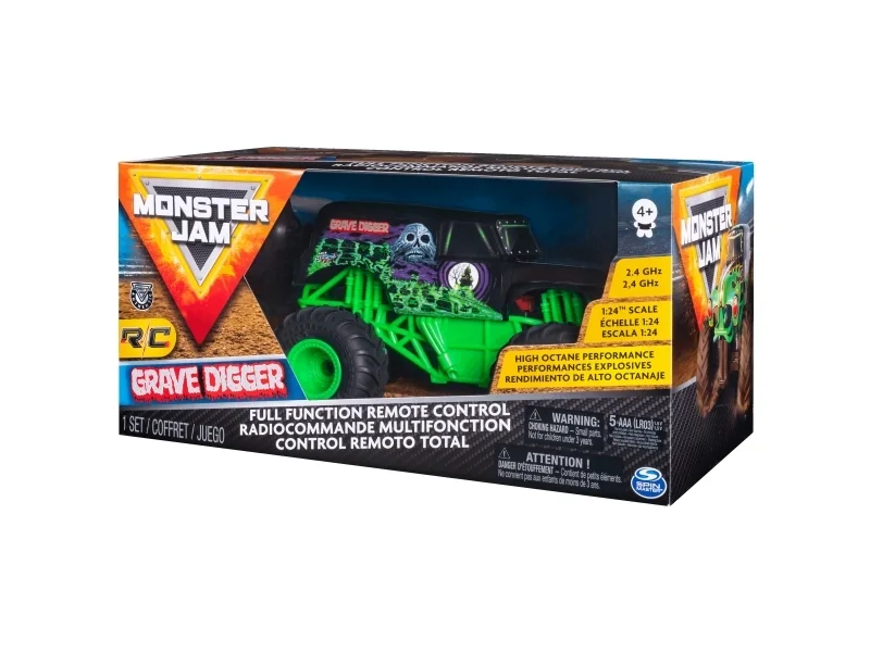 Monster Jam RC-mittakaava 1:24