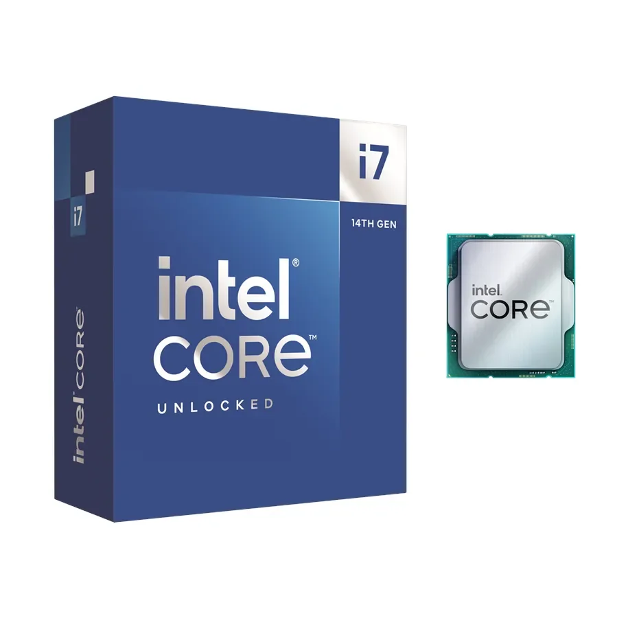 Intel® | Core™ i7-14700K - 20 ytimen - 3,4 GHz (jopa 5,6 GHz Turbo) - LGA1700-liitin - Intel® UHD Graphics | Laatikko (ilman jäähdytintä)
