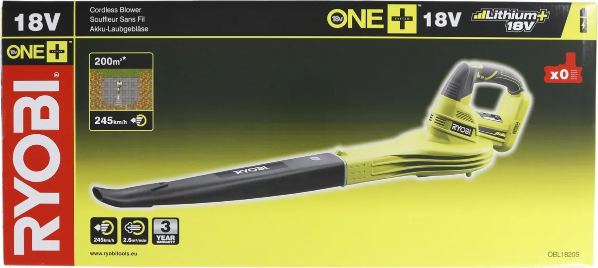 Ryobi OBL1820S Lehtipuhallin - 18V - SOLO