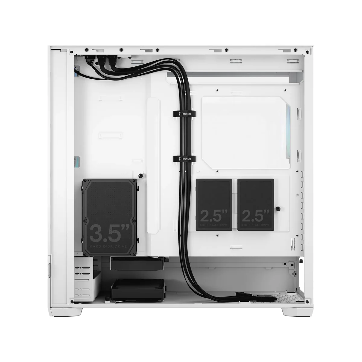 Fractal Design Pop XL Air RGB - White TG Clear Tint - Kotelot - Miditower - Valkoinen