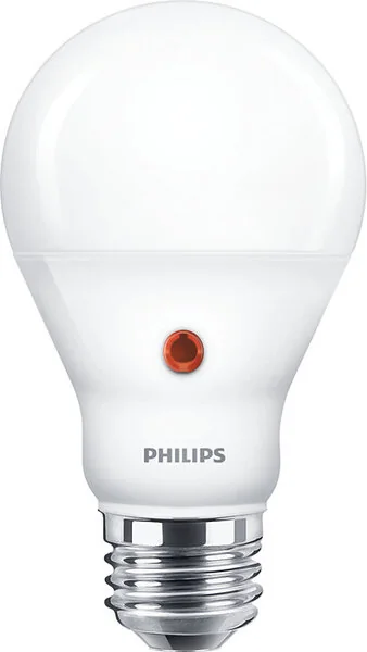 Philips LED-lamppu hämärätunnistimella A60 E27 7,5W (60W) 806lm 2700K Matta