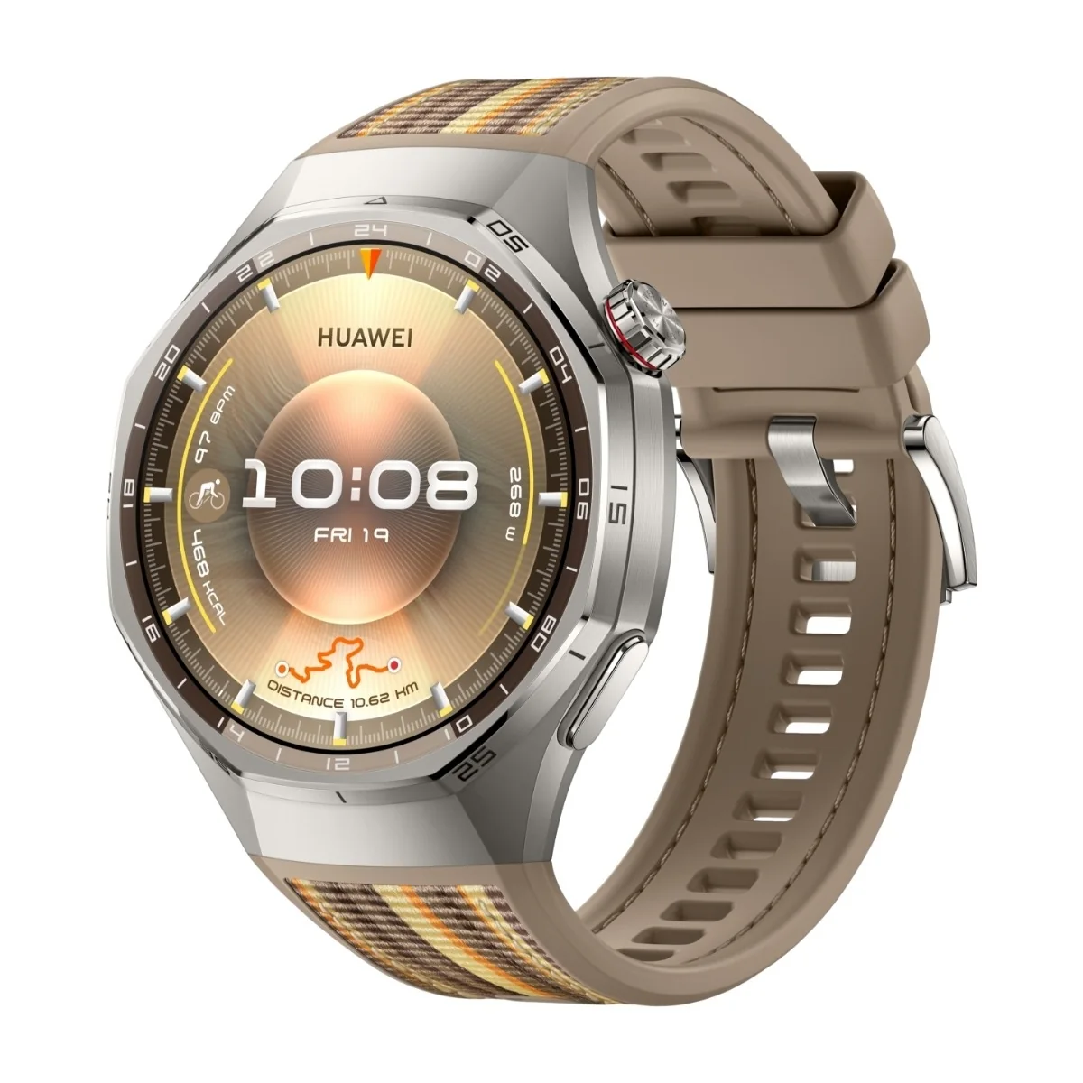 Huawei Watch GT6 Pro 46 mm älykello (ruskea)