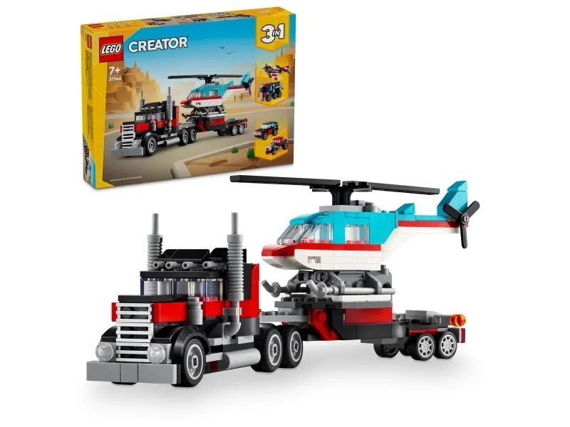 LEGO Creator 31146 Lava-auto ja helikopteri