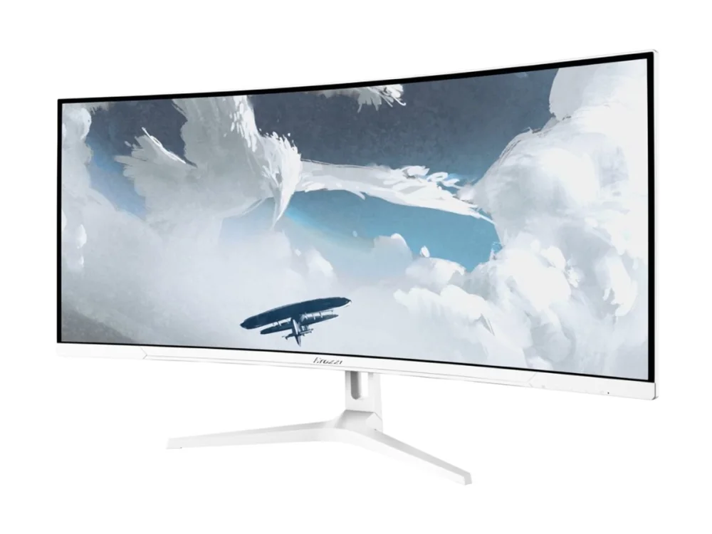 Arozzi Nova 34“ Curved VA 165Hz - Gaming Monitor - White