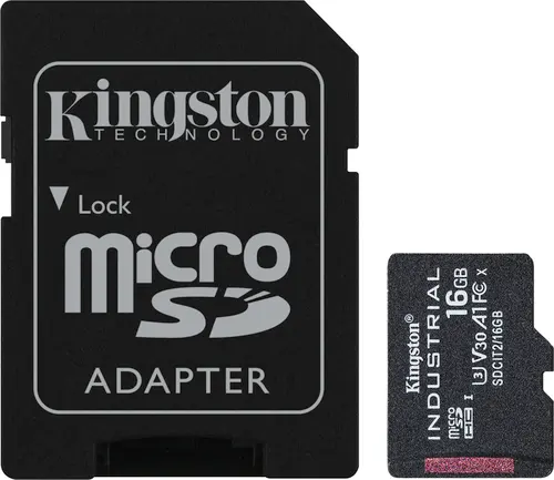 Kingston Technology Industrial 16 Gb Microsdhc Uhs-i Luokka 10 16gb Microsdhc Uhs-i