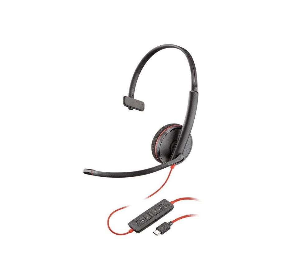 Poly Blackwire C3210 -monokuuloke, musta