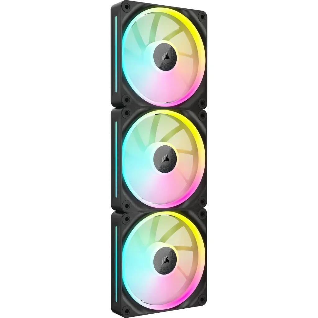CORSAIR iCUE Link LX120 RGB - Sisäosa tuulettimella - 120 mm - musta (3 kpl)