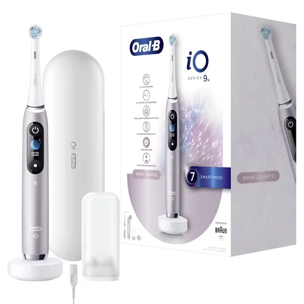 Oral-B iO Series 9 Rose Quartz -hammasharja