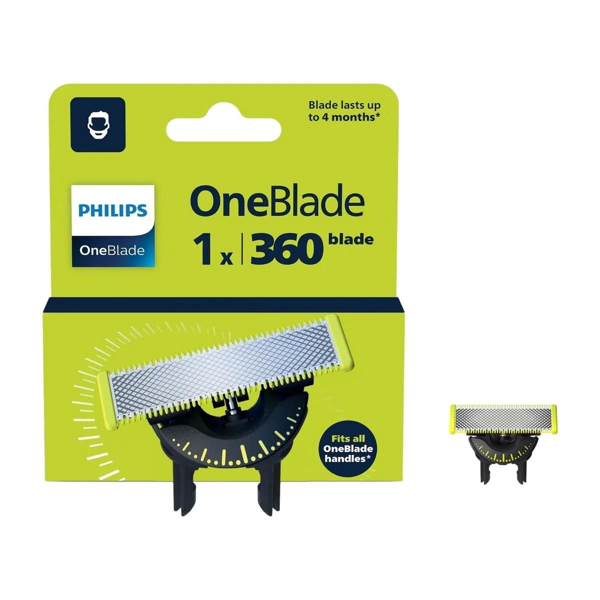 Philips Oneblade 360 Replacement Blade Qp41050 For Men