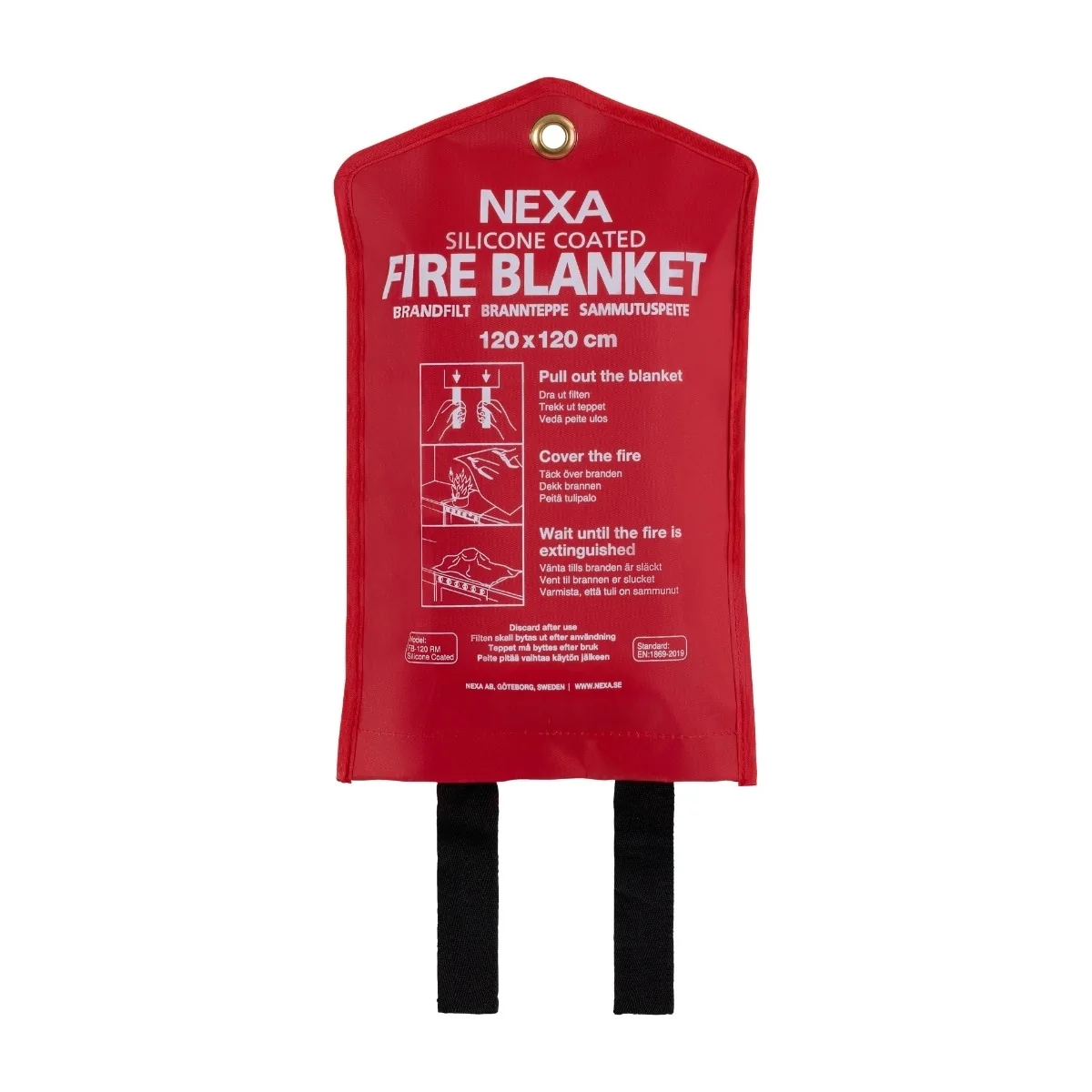 Nexa Fbs-120 silikoninen Sammutuspeite 120x120cm