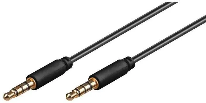 Microconnect Ipod017 Audiokaapeli 1,5 M 3.5mm Musta 1.5m 3,5mm 3,5mm