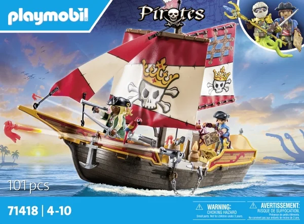 Playmobil Merirosvot - Merirosvolaiva