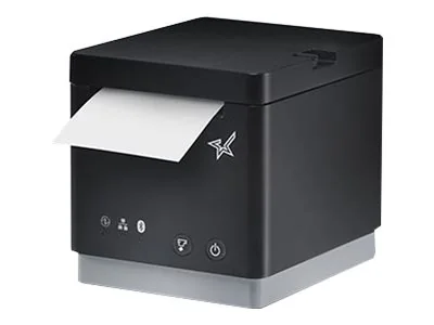 Star Mc-print2 Usb/bluetooth/ios/eth, Leikkuri, Musta, Sisältäen Virta-adapterin