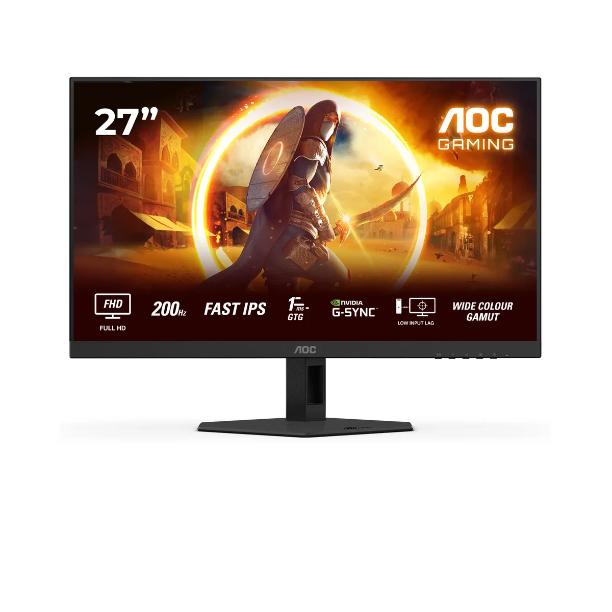 AOC 27G4HRE 27" Full HD, IPS -pelinäyttö