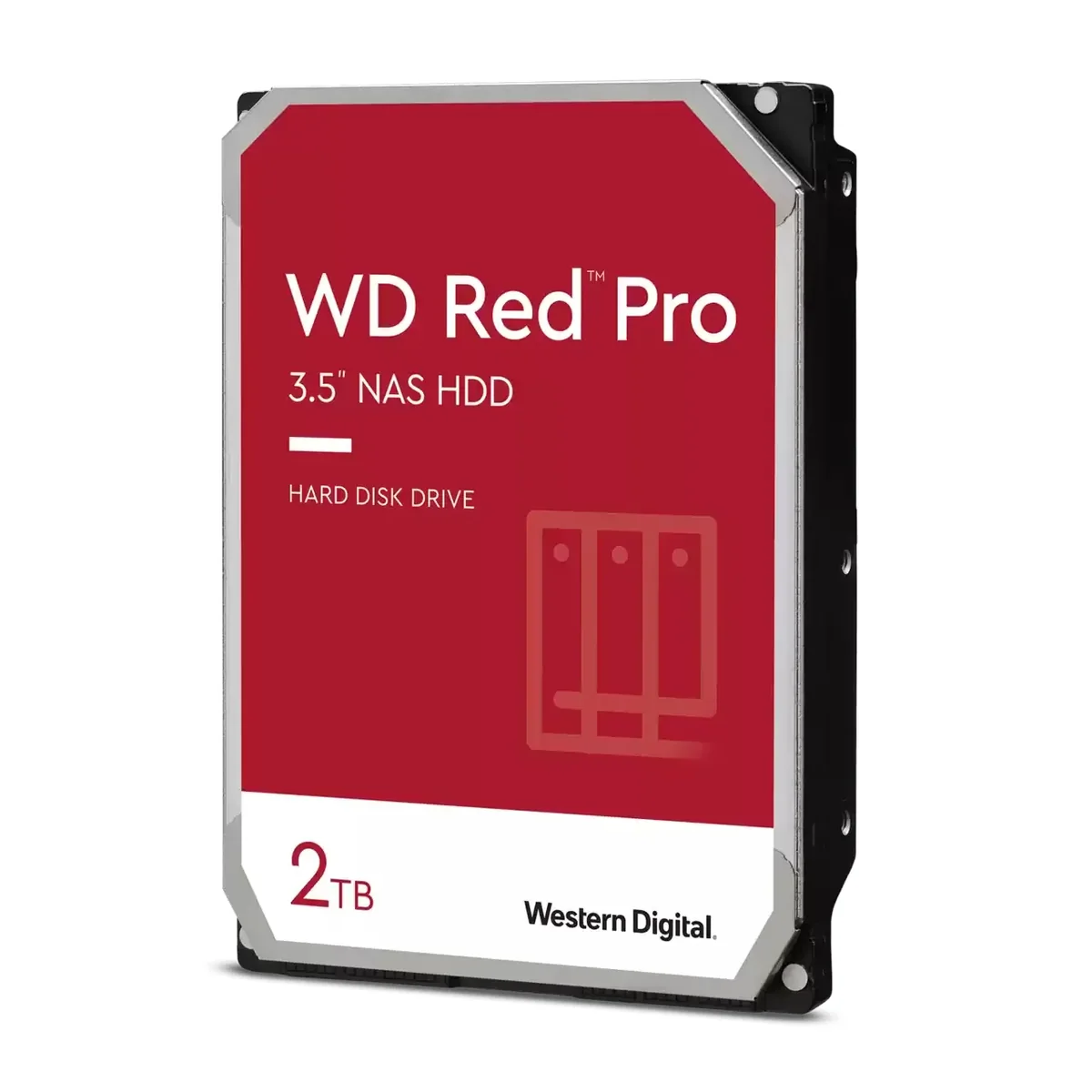 WD Red Pro 3.5" 20 Tt, 7200 RPM, 512 MB, SATA III -kovalevy (NAS)