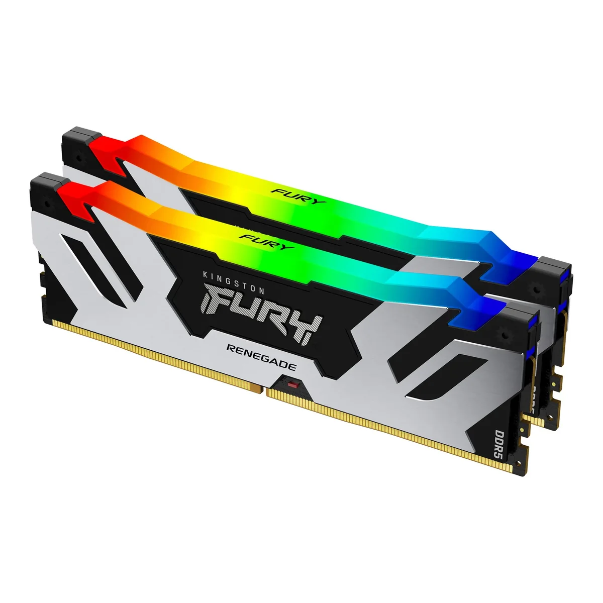 Kingston FURY Renegade RGB DDR5-6400 - 32GB - CL32 - Dual Channel (2 pcs) - Intel XMP - Musta RGB