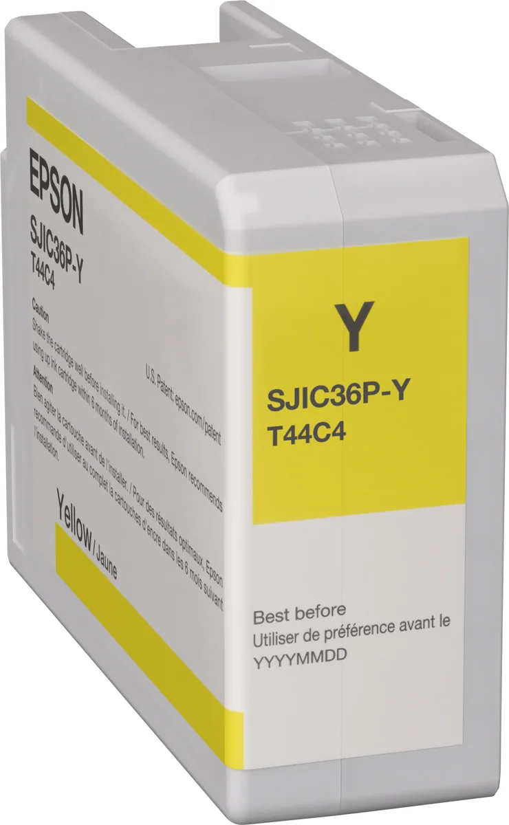 Epson C13T44C440 SJIC36P-Y-mustekasetti, 80 ml, keltainen