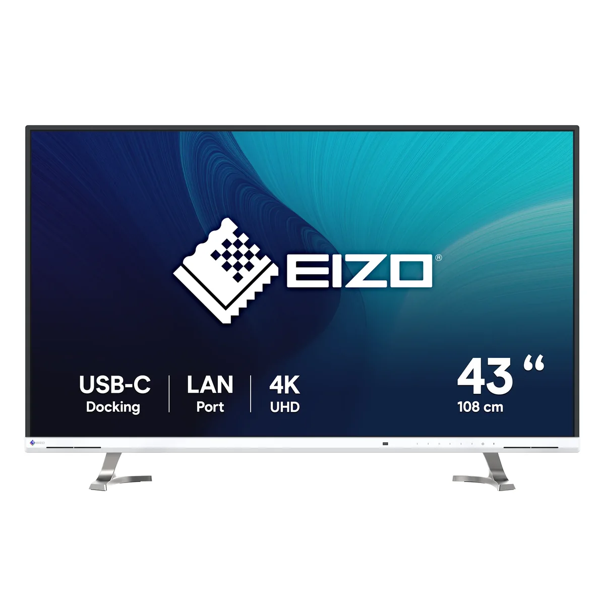 EIZO FlexScan EV4340X-WT 42.5" 4K, IPS -näyttö, USB-C hub