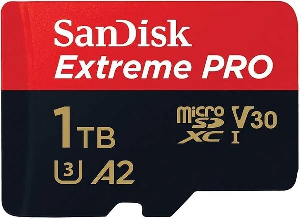 SANDISK Extreme PRO microSD/SD - 250MB/s - 1TB