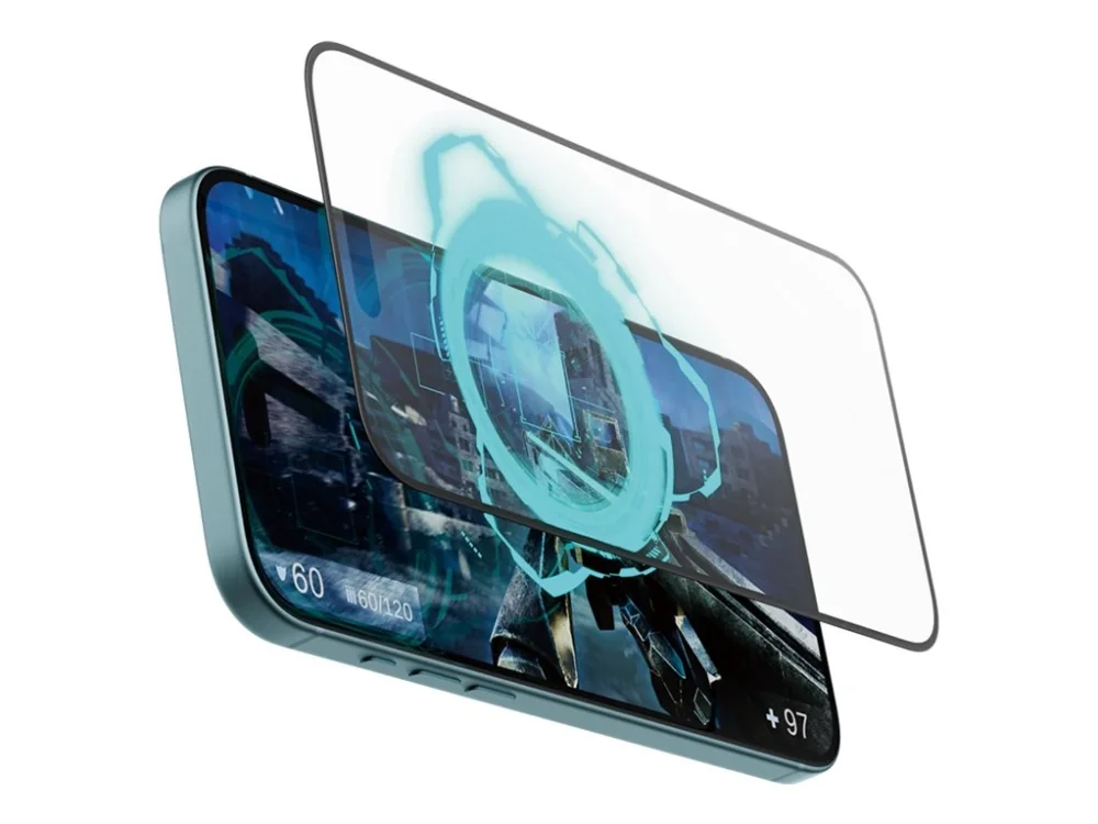 PanzerGlass Gaming Screen Protector iPhone 16 Plus | Ultra-Wide Fit