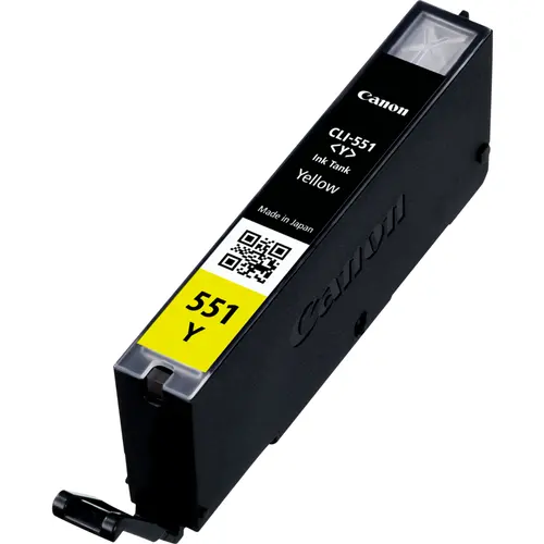 Canon Muste Keltainen Cli-551y
