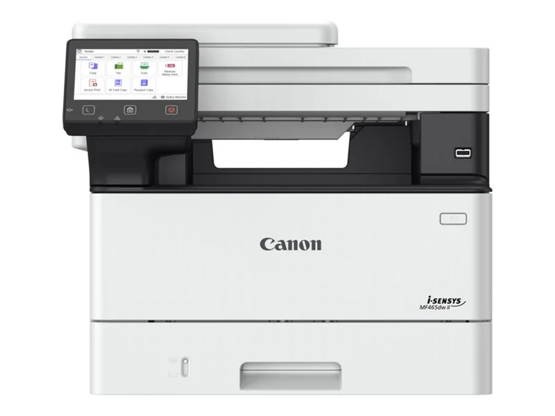 Canon i-SENSYS MF465dw II, Laser, Yksittäistulostus, 1200 x 1200 DPI, A4, Suoratulostus, musta, Valkoinen