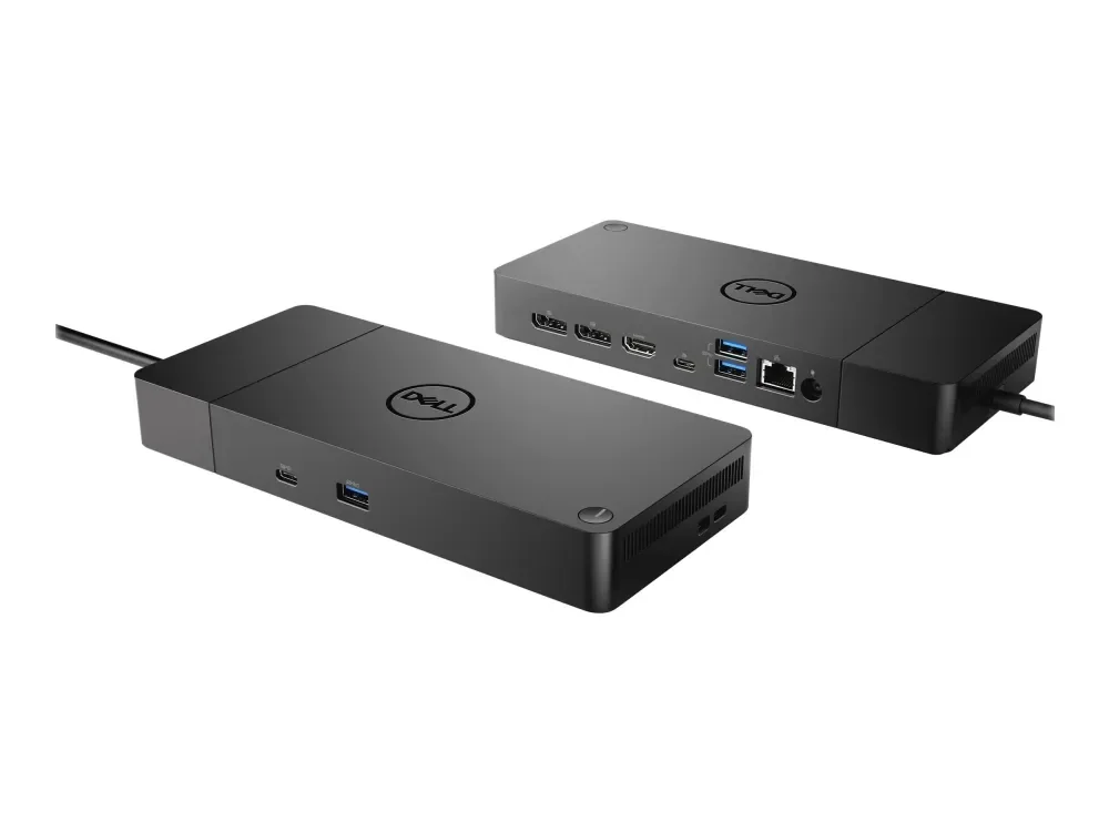 Dell Telakointiasema WD19S - telakointiasema - USB-C - HDMI 2 x DP USB-C - GigE 130W