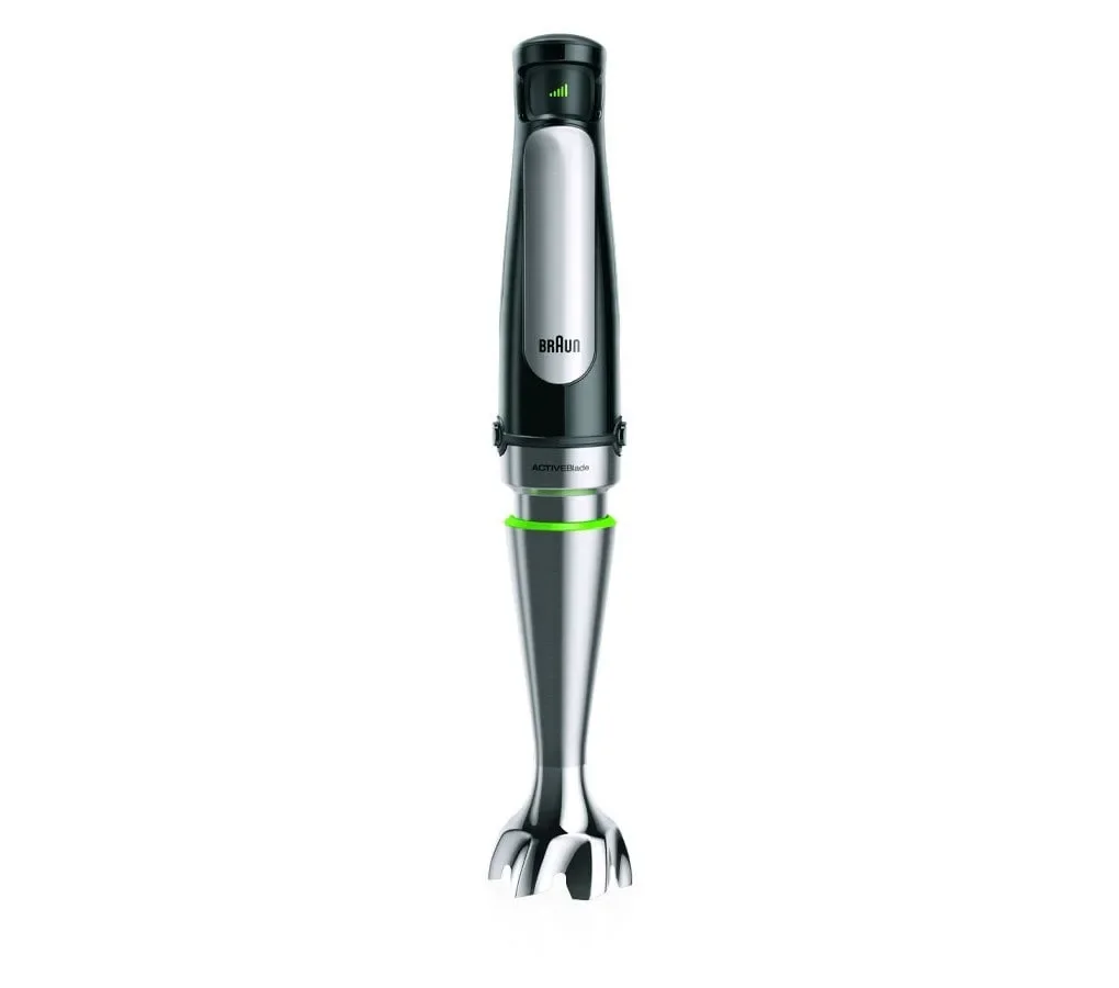 Braun MultiQuick 7 MQ 7000X 1000 W 0,6 l -sauvasekoitin, musta / Satin steel