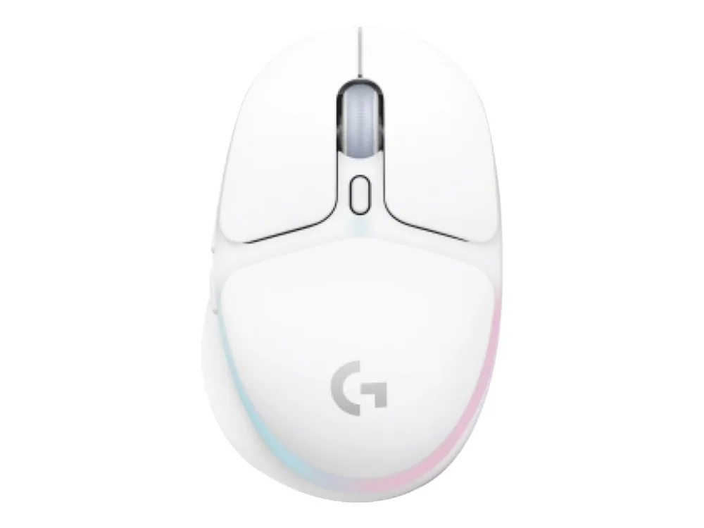 Logitech G G705, G705 Mouse, Oikeakätinen, Optinen, RF Wireless + Bluetooth, 8200 DPI, Valkoinen