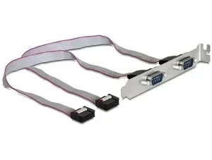 Delock Slotbracket > 2x Serial