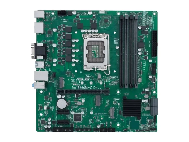 ASUS - Emolevy - micro-ATX - LGA1700-asennuspaikka - sisäinen grafiikka (CPU vaaditaan) - HD Audio (8-kanavainen)