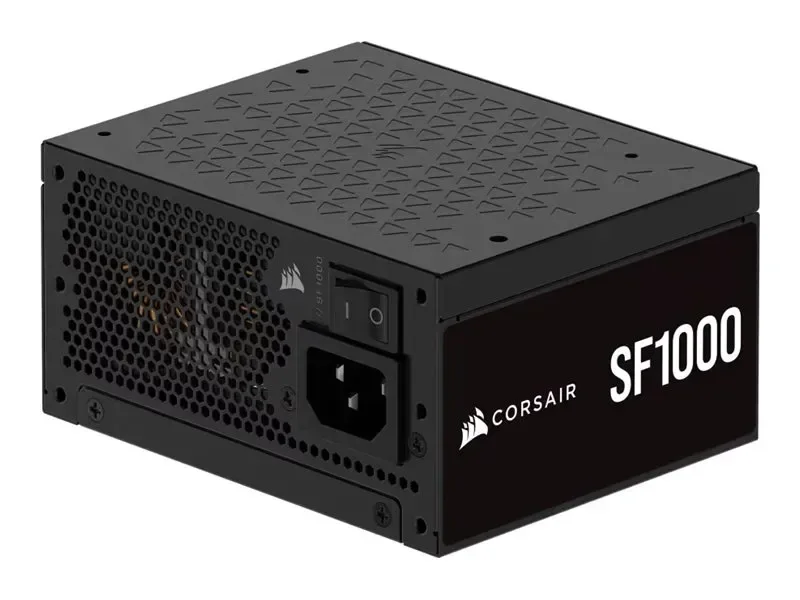 Corsair SF Series SF1000 (2024) Virtalähde - 1000 Watt - 92 mm - ATX 3.1 - 80 Plus Platina sertifioitu