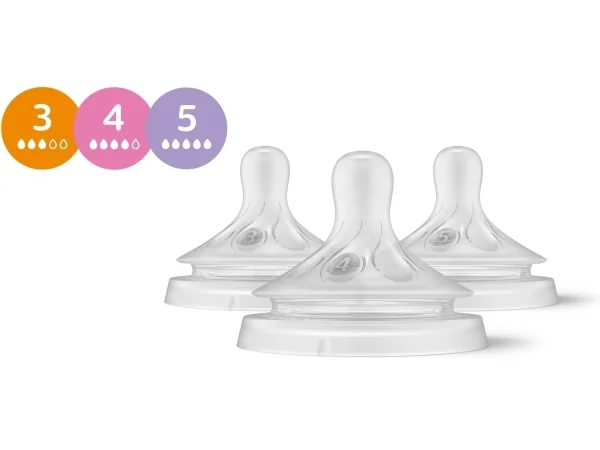 Philips Avent Natural Response tuttipullo silikonituttisetti (3 kpl) SCY960/03