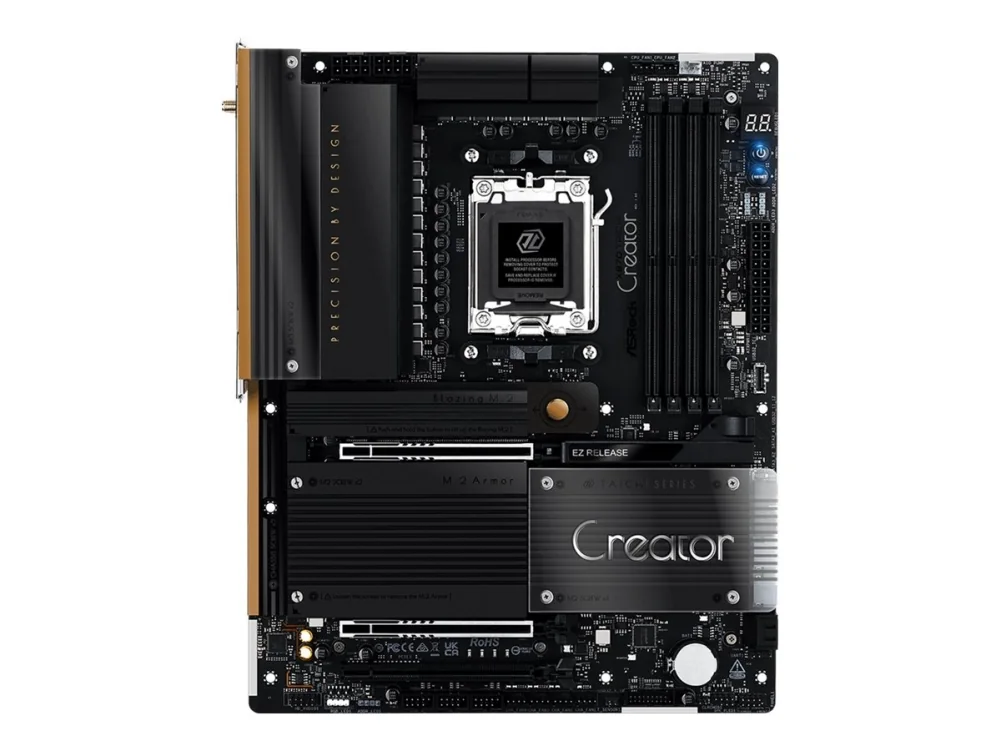 ASRock X870 TAICHI CREATOR Emolevy - AMD X870 - AMD AM5 - DDR5 RAM - ATX