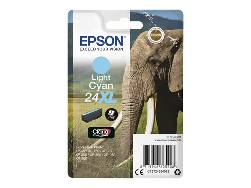 Epson Muste Kevyt Syaani 24xl - Xp-750/xp-850/xp-950
