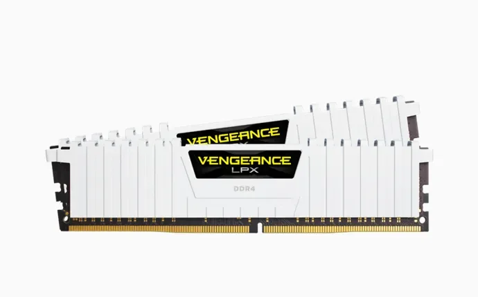 Corsair Vengeance LPX DDR4-3200 - 32GB - CL16 - Dual Channel (2 pcs) - Intel XMP - Valkoinen
