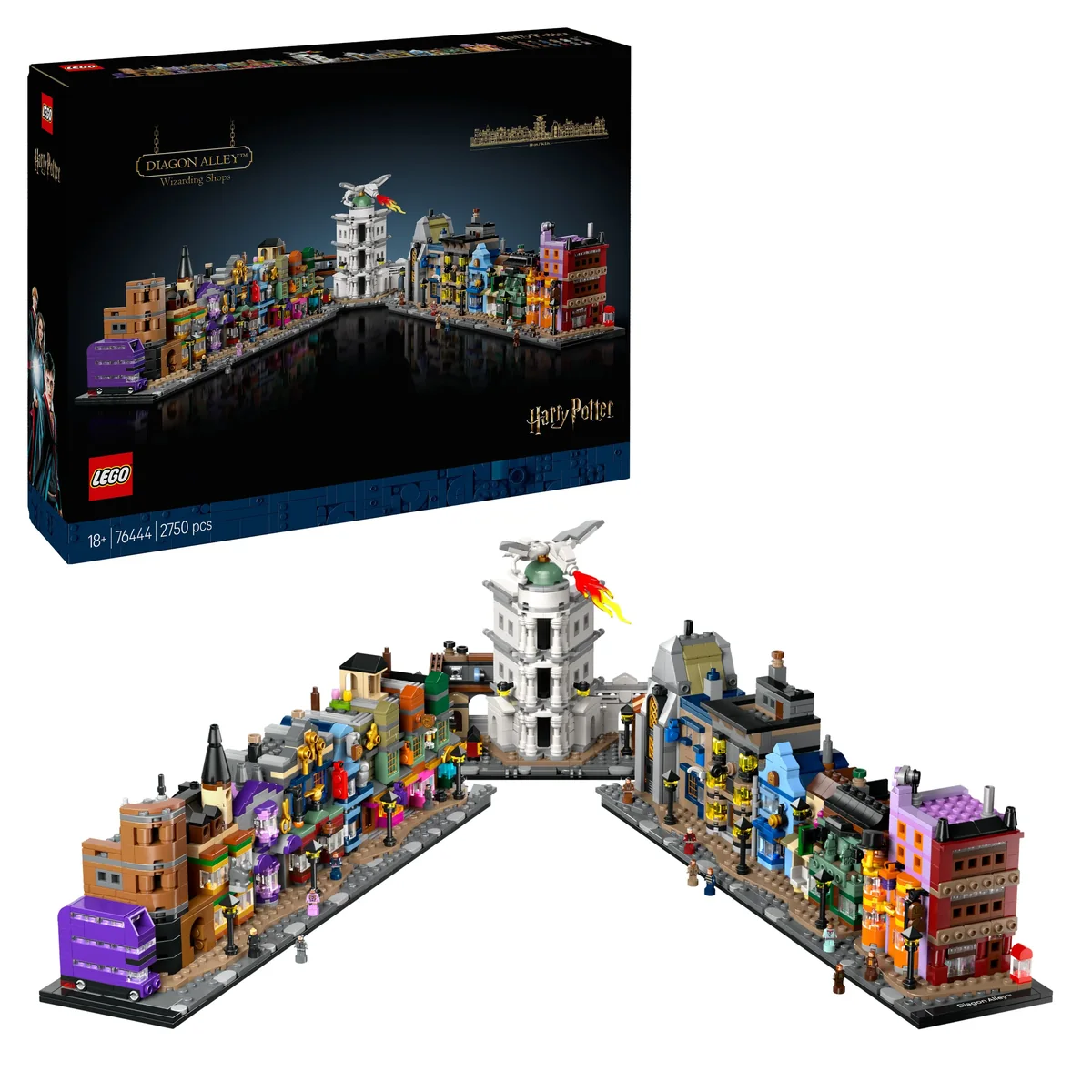 LEGO Harry Potter TM 76444 Viistokujan velhokaupat