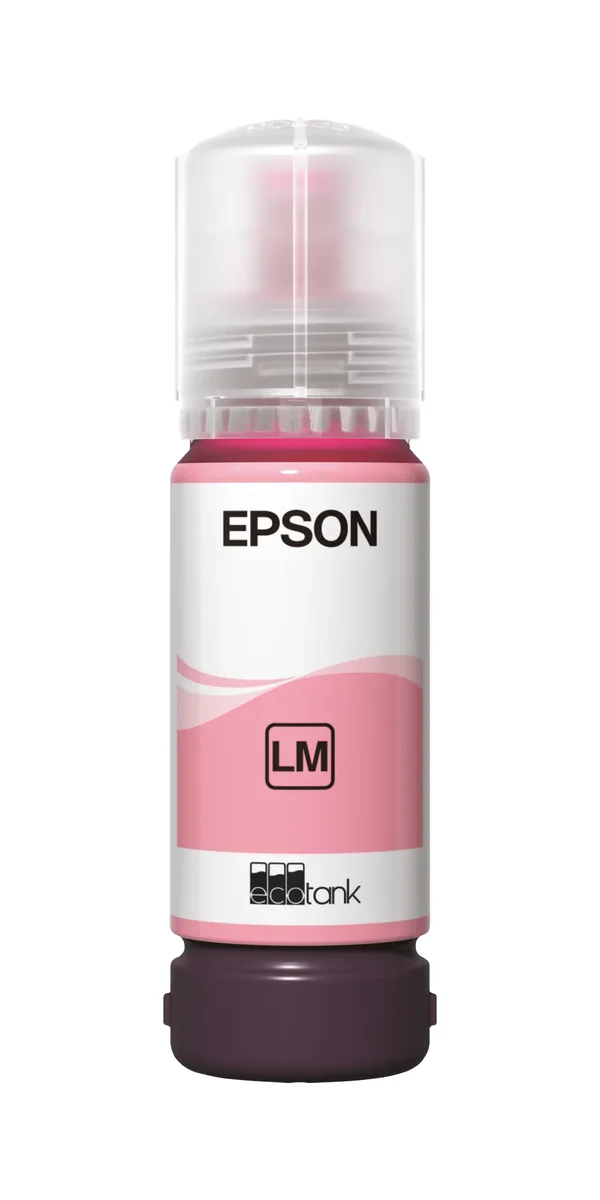 EPSON 107 EcoTank -mustepullo, 70 ml, vaalean magenta