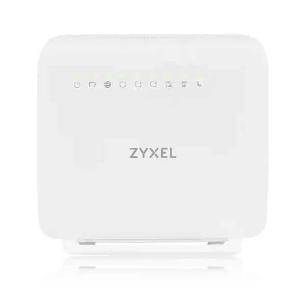 Zyxel EX3501-T0 -reititin, Wi-Fi 6, AX3000, Dual-band, valkoinen