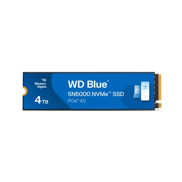 WD Blue SN5000 NVMe SSD 4TB M.2 2280 PCIe Gen4 -levy WD Blue SN5000 NVMe SSD 4TB M.2 2280 PCIe Gen4
