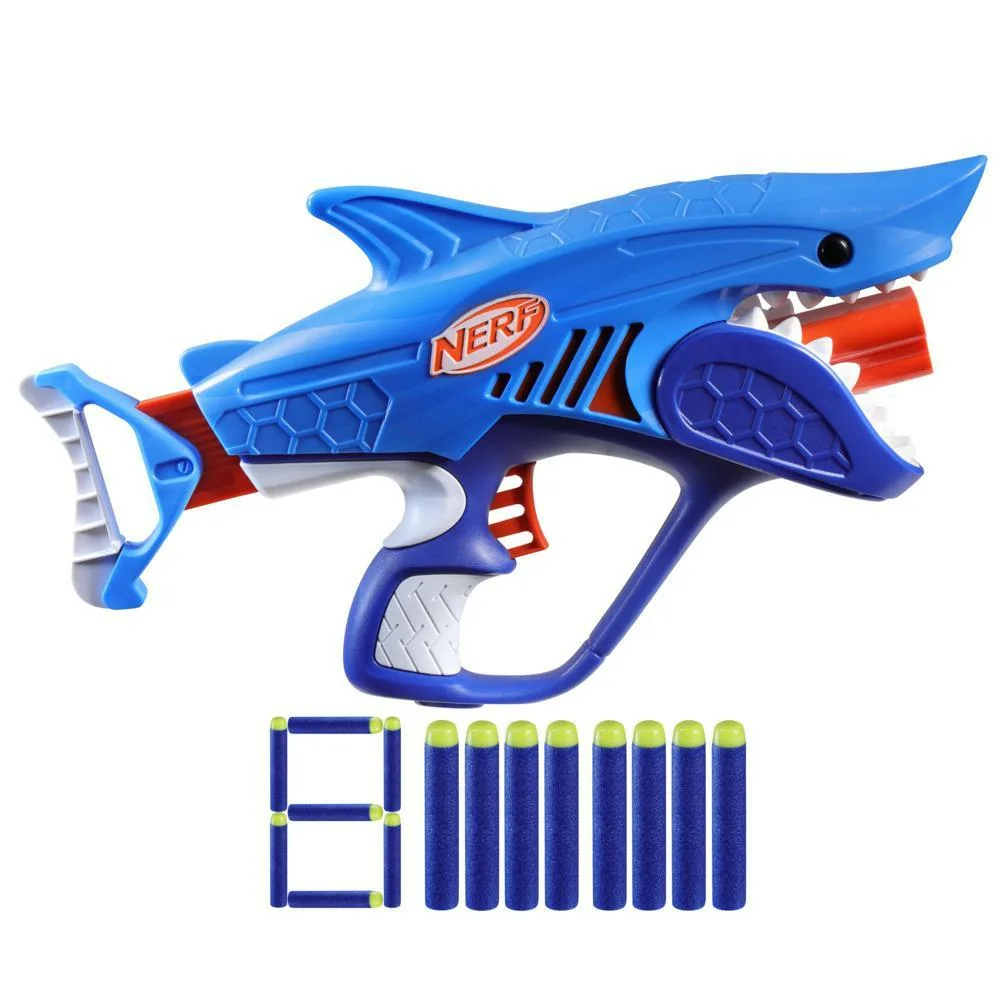 Hasbro Nerf Junior Sharkfire Dart-blasteri