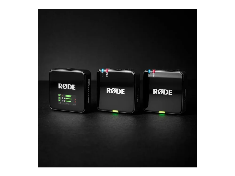 Rode langaton mikrofoni Wireless GO Gen 3, musta