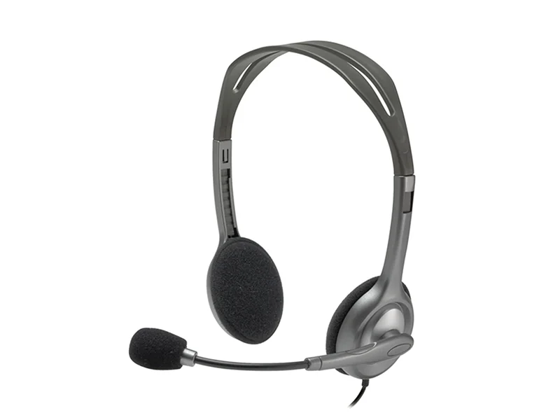 Logitech H111, Langallinen, 20 - 20000 Hz, Toimisto/puhelukeskus, 74 g, Kuulokkeet, musta