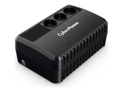 CyberPower BU650EG - UPS - AC 230 V - 360 Watt - 650 VA - 1-sarja - suljettu lyijyhappo (SLA) - output-stikforbindelser: 3 - lajittelu