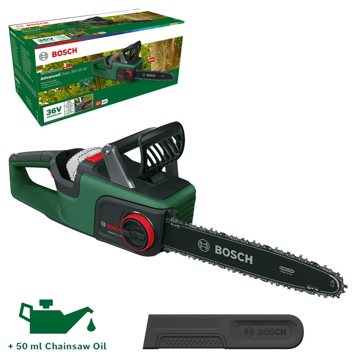 Bosch AKKU KÆDESAV ADVANCED 36V 35-40 SOLO - SOLO